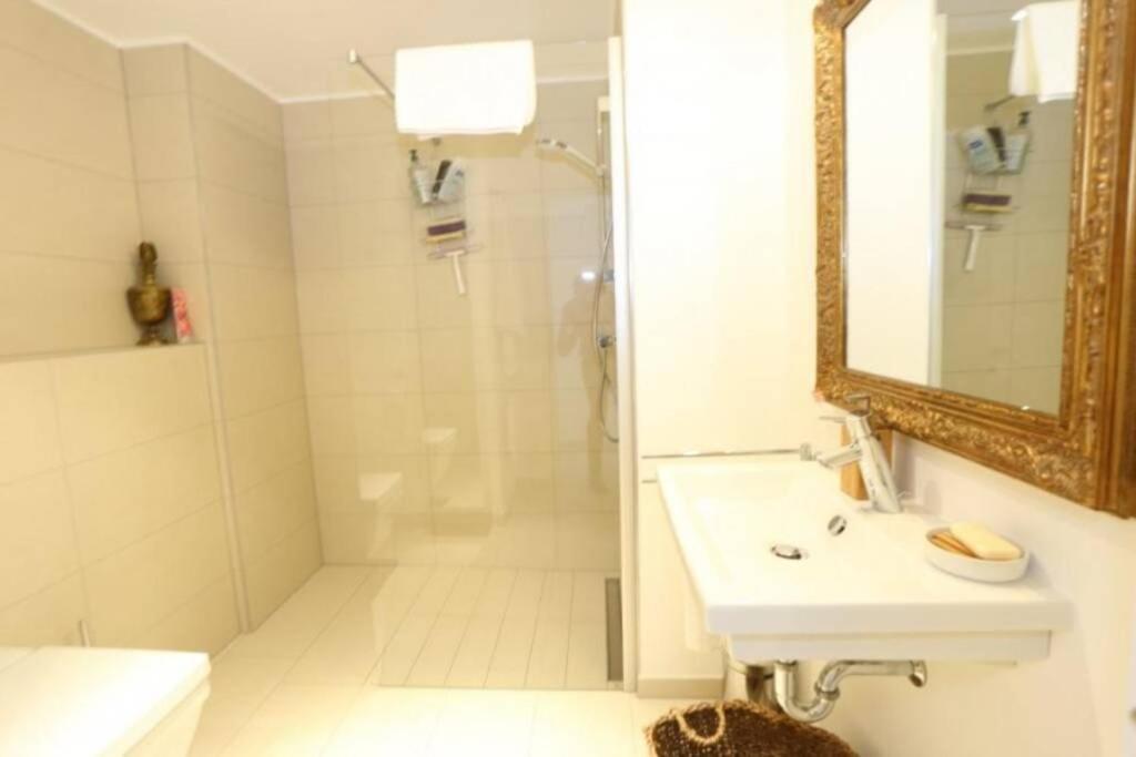 Large Family Retro Flat In City Center- Large Terrace & Garden View, Free Parking Luxembourg Bagian luar foto